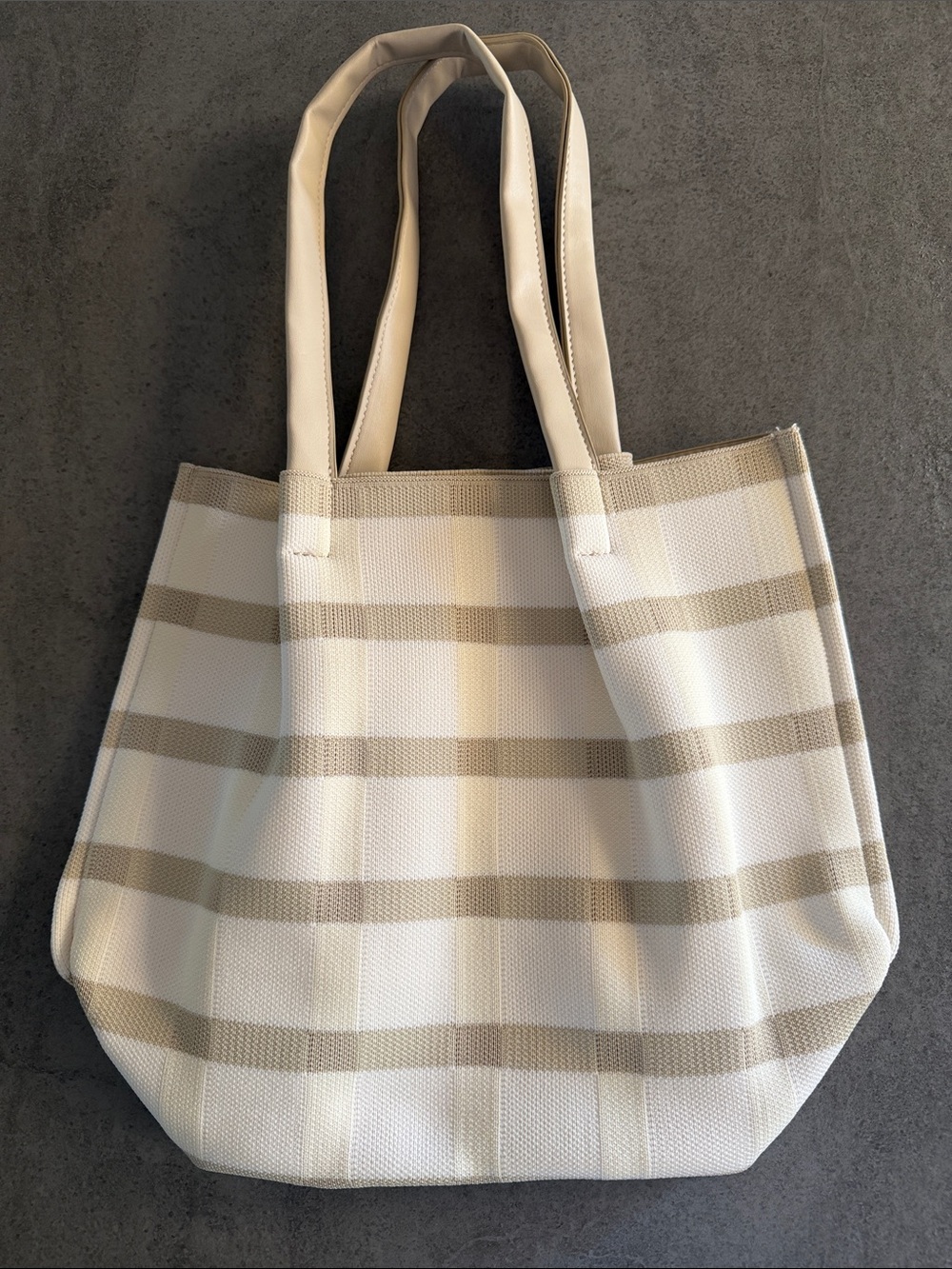 Striped Tote Bag